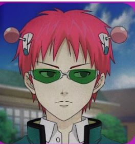 Anime The Disastrous Life of Saiki K. Cosplay Wig Saiki Kusuo Short Pink Synthetic Hair Wigs + Wig Cap + Hairpins + Glasses