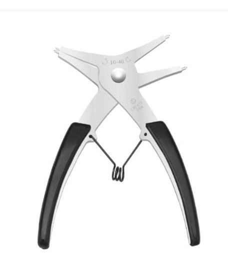 Circlip pliers for dual-purpose holes Circlip pliers for internal and external use