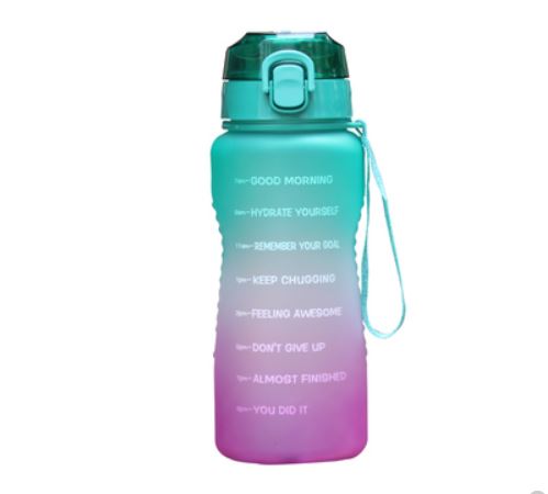 2000ml super large capacity food grade sports cup plastic water cup high temperature resistant summer outdoor portable water bottle