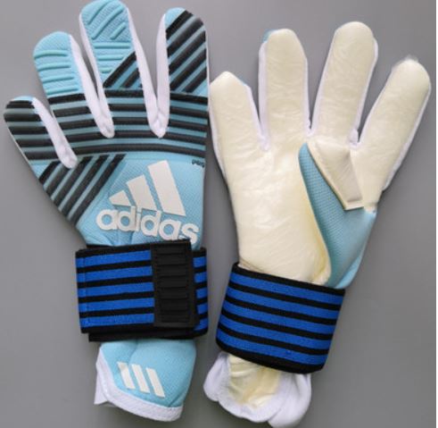 Goalkeeper gloves Zebra ACE latex bag hand non-slip professional goalkeeper football goal training game gloves