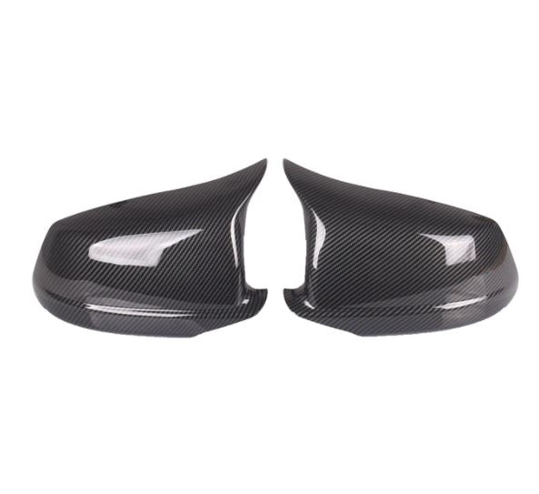 for BMW 5 Series F10 F11 2010-2013 Car Rearview Mirror Cover Side Wing Protect Frame Covers Carbon Fiber Style Trim Shell