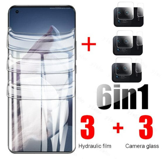 Hydrogel Film On Xiomi Mi11 Ultra Screen Protector Not Glass for Xiaomi Mi 11 Ultra 11Ultra Mi11Ultra Xiaomi11 5G Camera Glass