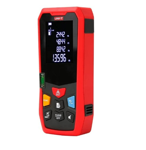 UNI-T Handheld Laser Rangefinder Distance Meter 40M 50M 60M 80M Medidor Laser Tape Build Measure Device Electronic Ruler