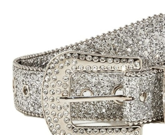 Goth Rhinestone Belts Women PU Leather Strap Rhinestone Belts Western Cowboy Y2K Girls Fashion Belt for Jeans Men Dropship