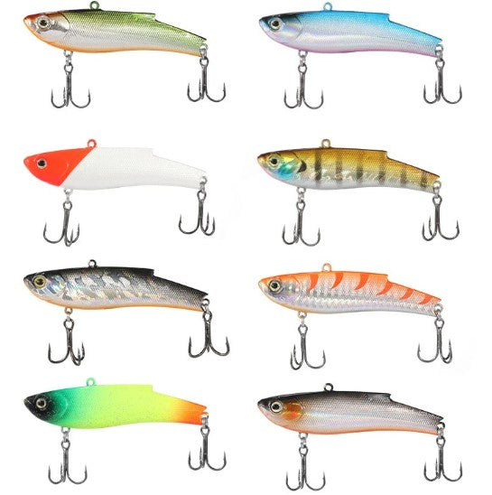 1pcs VIB Vibration Fishing Lure 23g 33g Long Casting Rattlin Iscas Artificial Wobbler Plastic Hard Bait All Swimming Carp Tackle