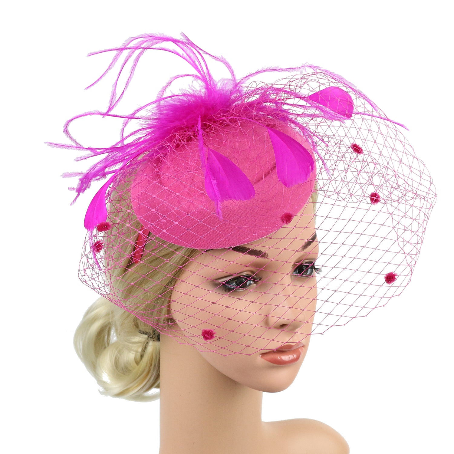 European And American Bridal Wedding Net Yarn Hair Accessories Fashion Headband Headdress