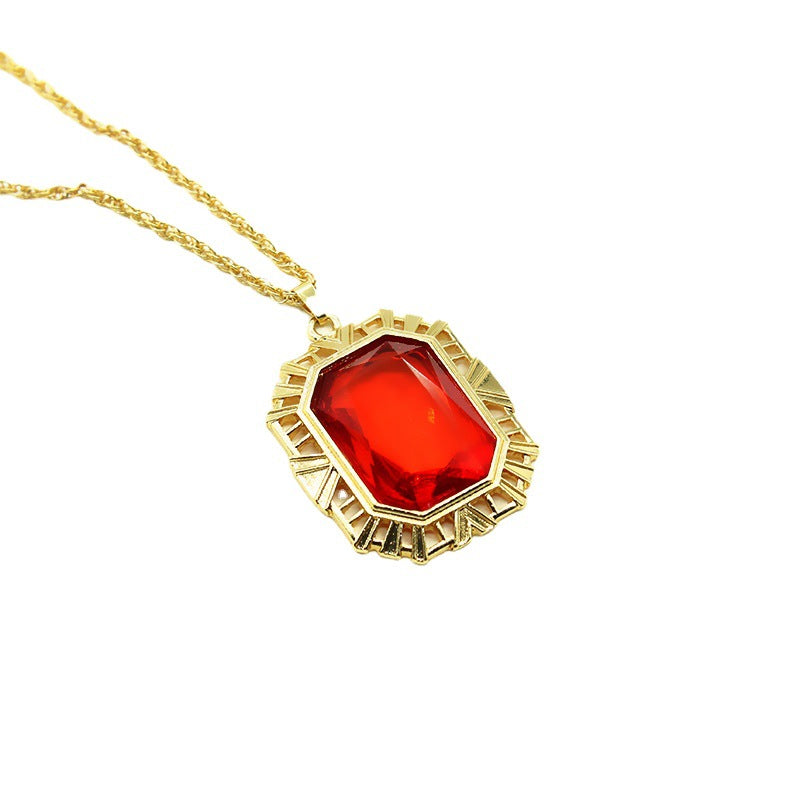 New Fashion Ruby Necklace Pendant