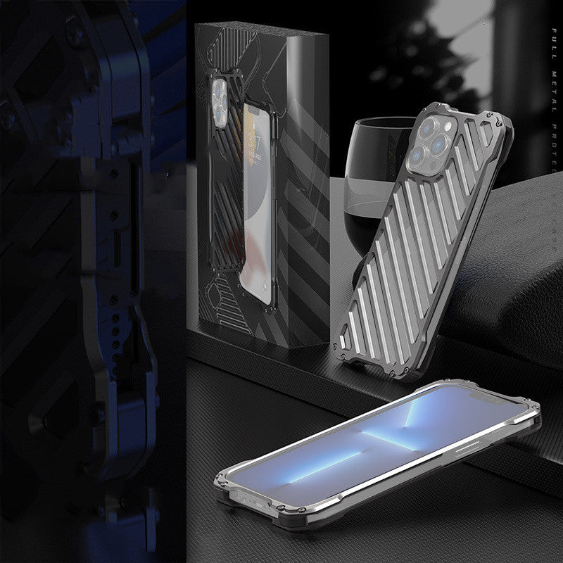 Thermal Protective Cover Personalized Aluminum Alloy Phone Case