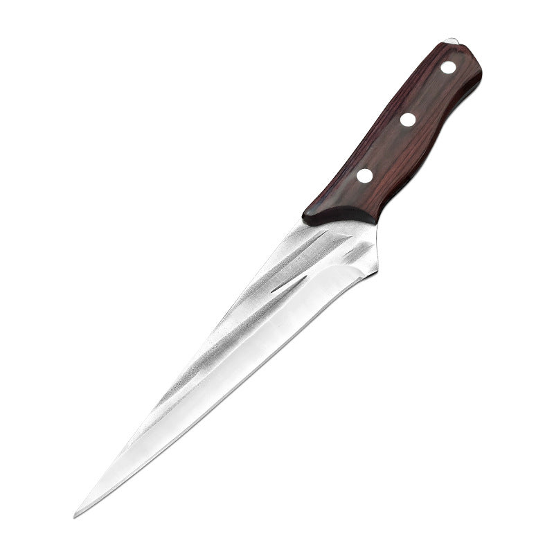 Manganese Steel Butcher's Kitchen Knife Kills Pigs