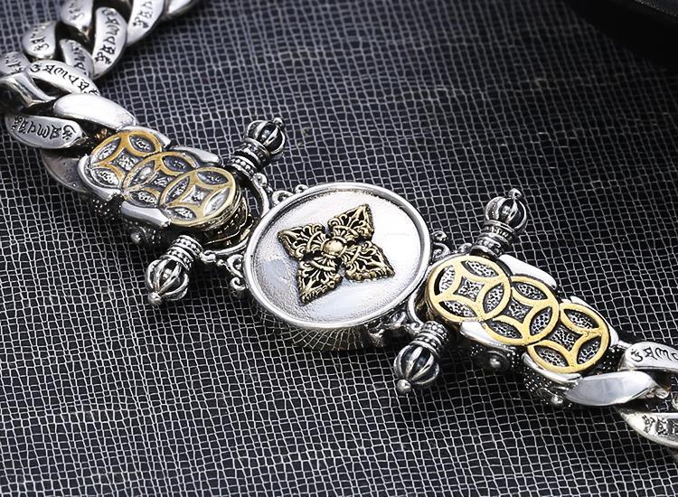 Vajra Pixiu Turning Retro Bracelet Male