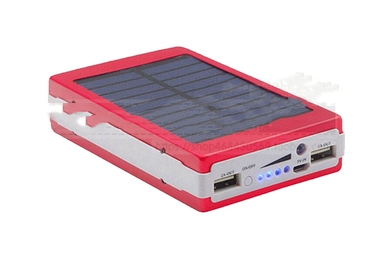 Mobile Power Portable Solar Power Bank Charger DIY Box Materials LED