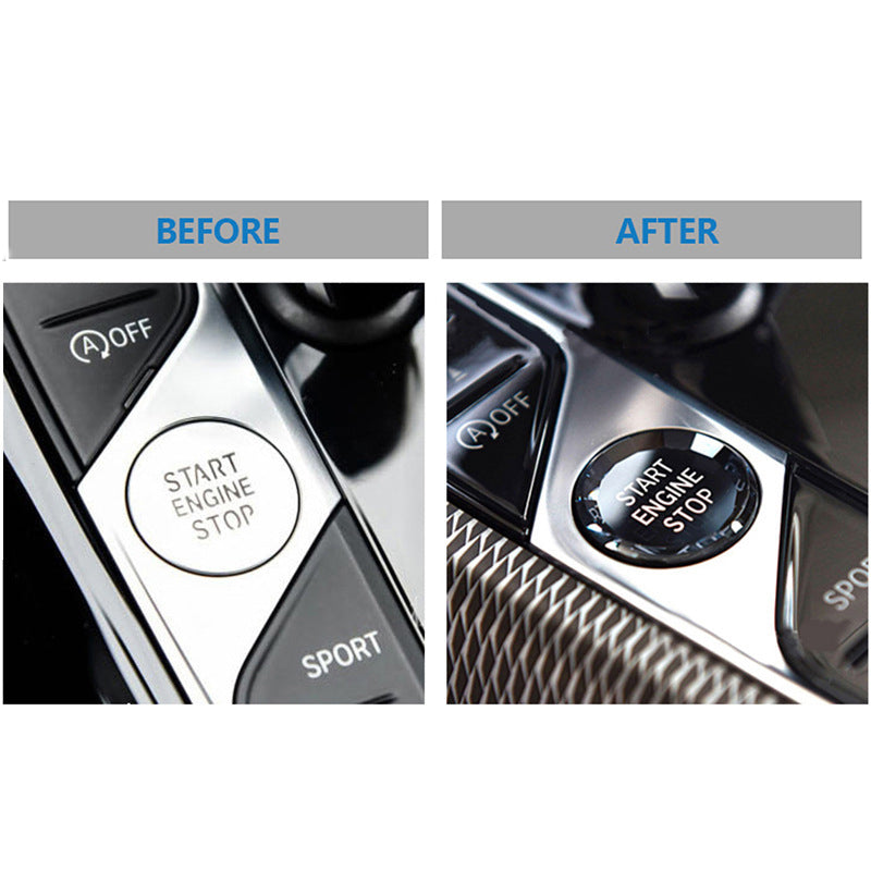 Crystal One-key Start Interior Modification Button