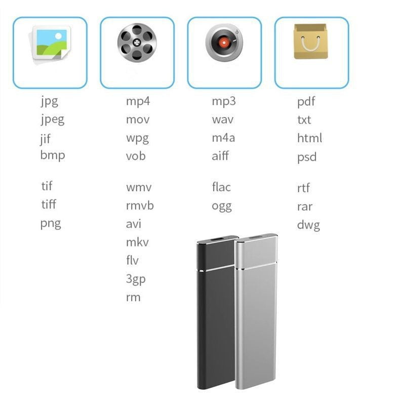 High-speed SSD Solid State Mobile Hard Disk