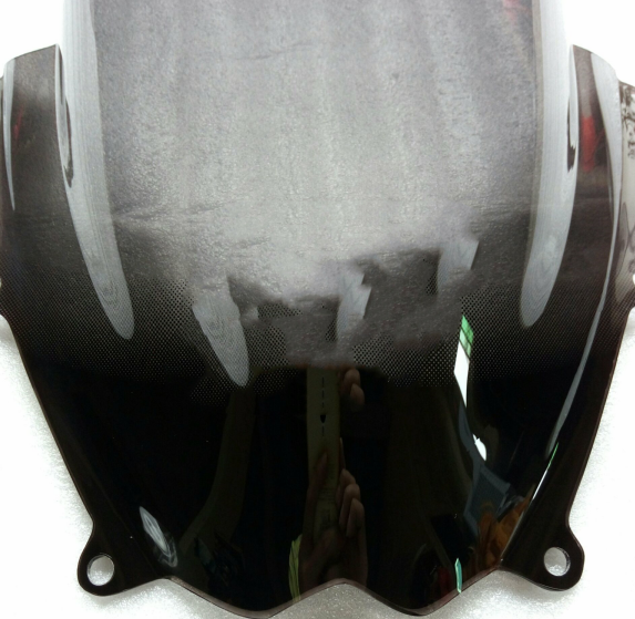Shroud Windshield And Black Mesh