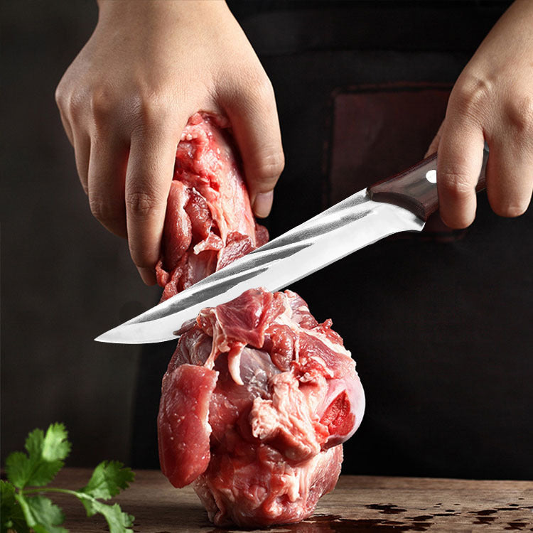 Manganese Steel Butcher's Kitchen Knife Kills Pigs
