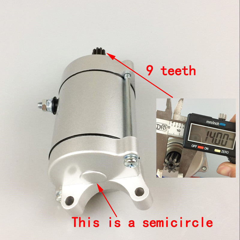 Tricycle CG200 Water-cooled Forward Rotation 9 Teeth 11 Teeth Starter Motor