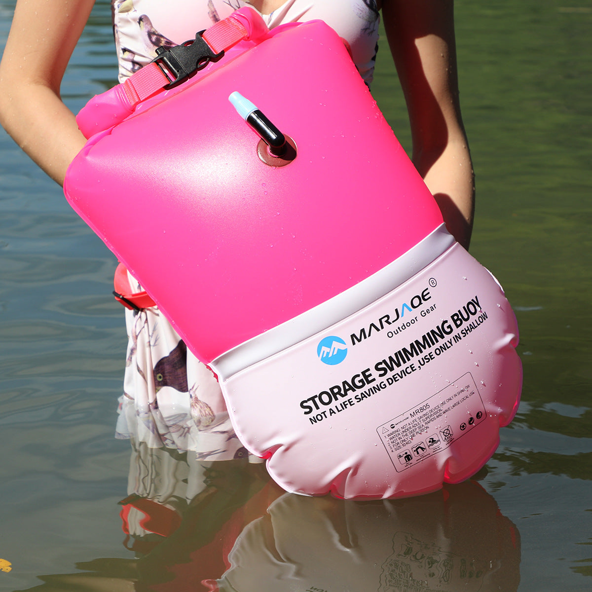 Follow-up Waterproof Bag Swimming Float Can Be Stored