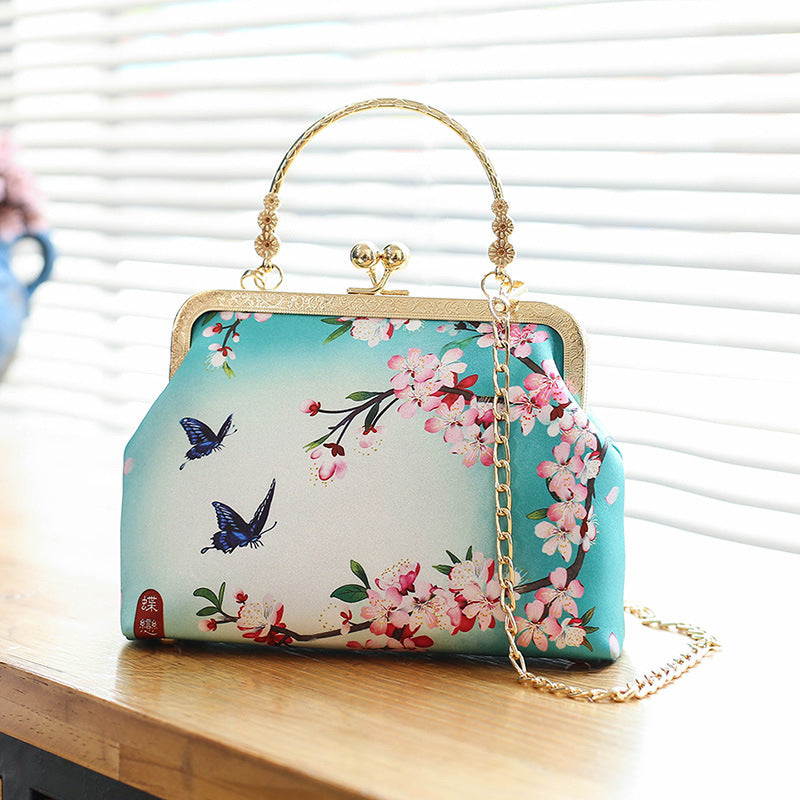 One-shoulder Crossbody With Cheongsam Bag Retro