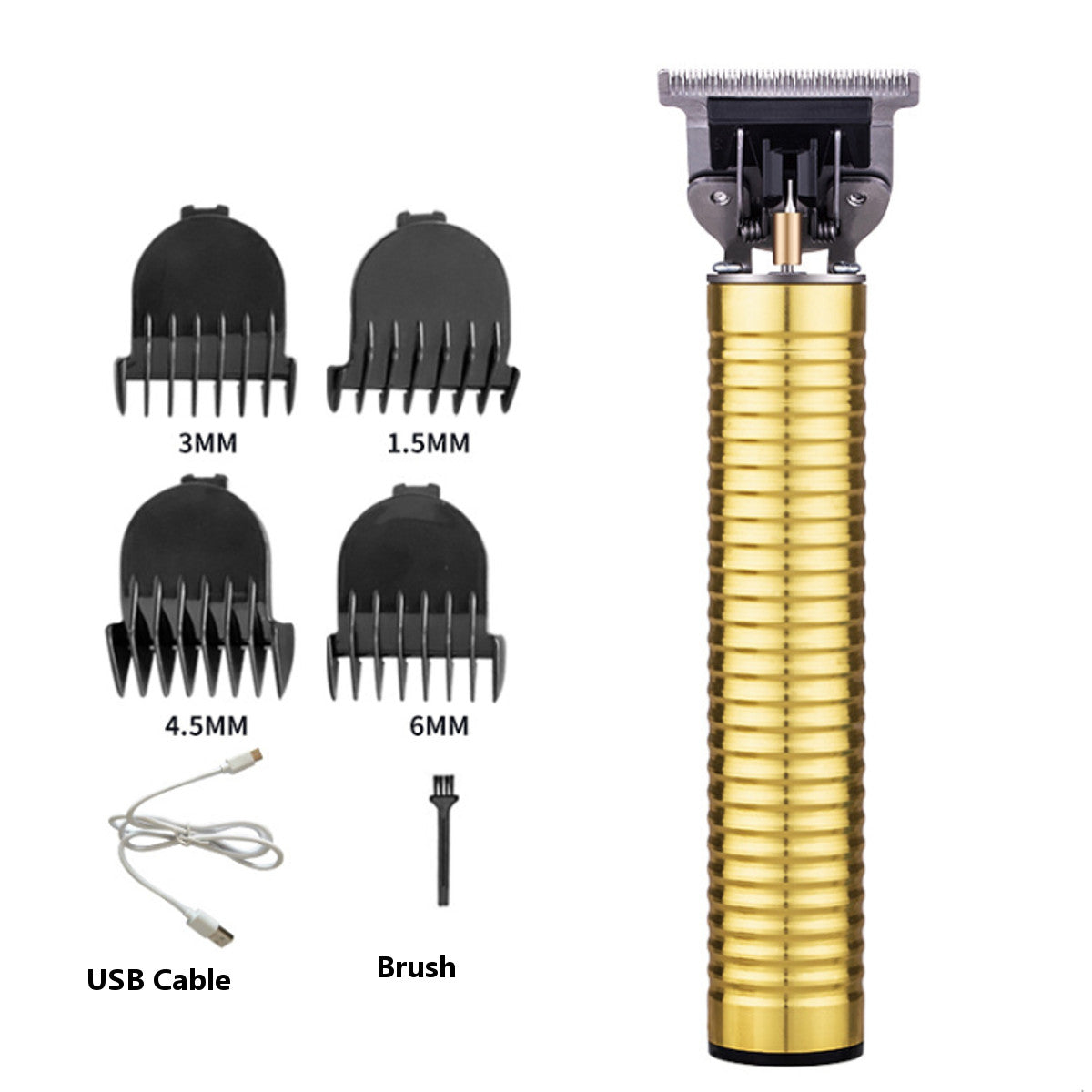 USB Rechargeable Hairdresser Hair Trimmer