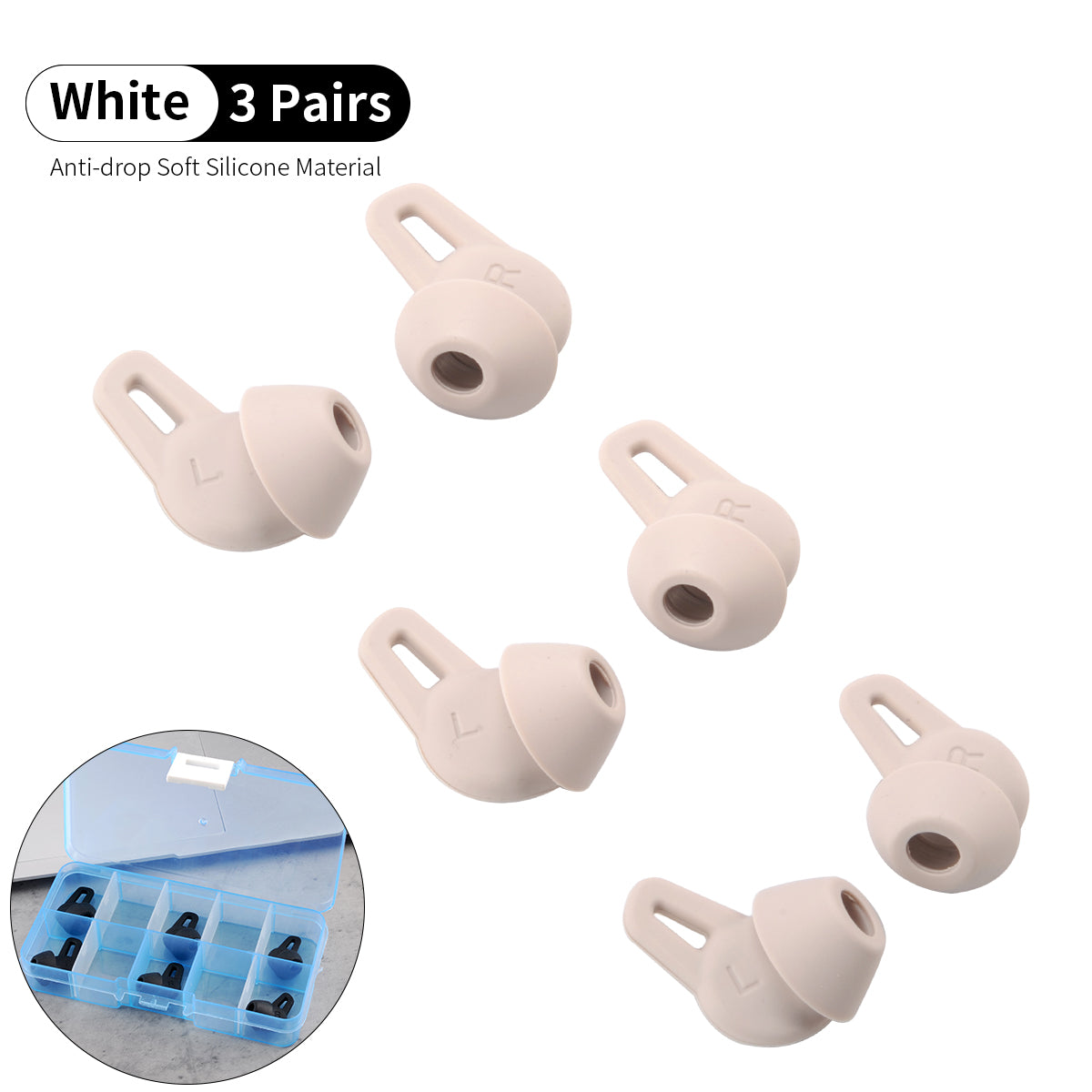 Earphone Cover Silicone Shark Fin Ear Wings