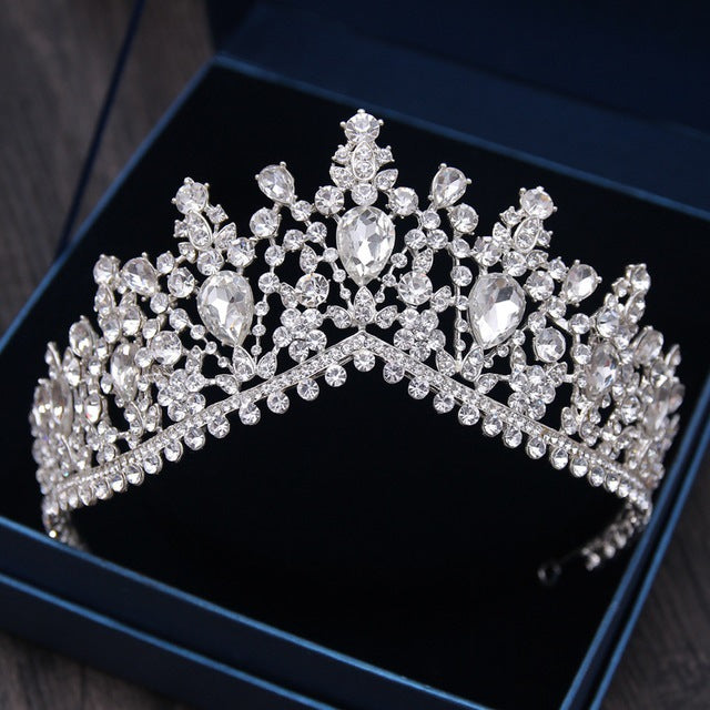 Women's Diversified Crystal Bride Crown