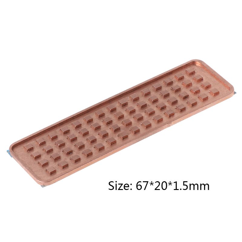 Pure Copper Ring M2 Solid State Drive Heat Sink