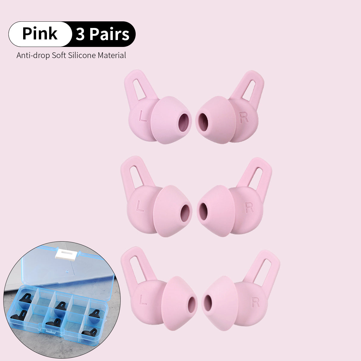 Earphone Cover Silicone Shark Fin Ear Wings