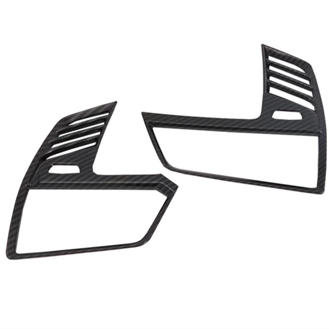 Carbon Fiber Interior Modified Front Side Air Outlet Trim Frame