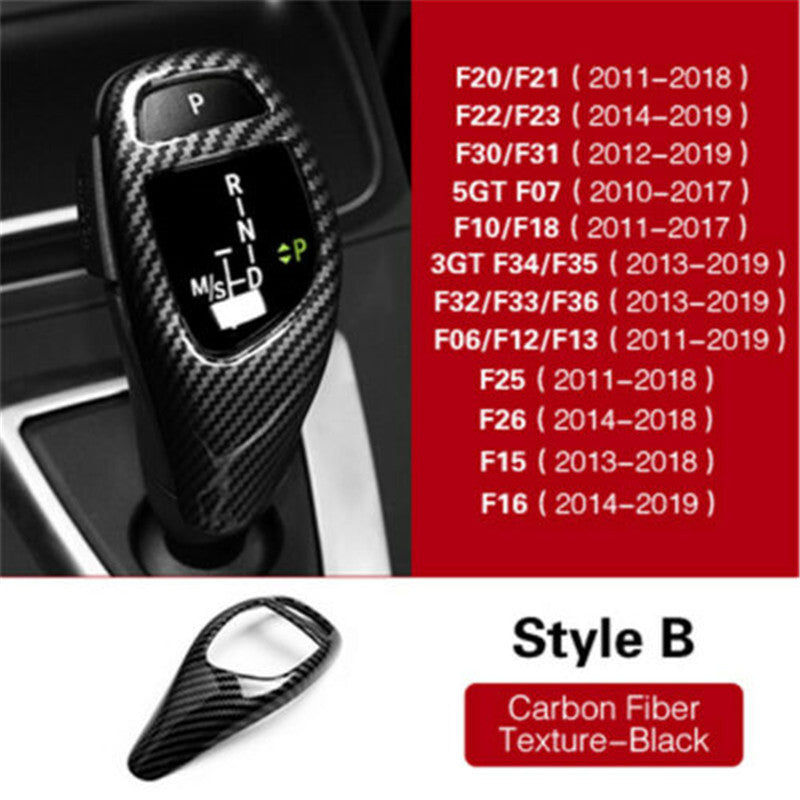 Carbon Fiber Gear Panel Handle Sticker