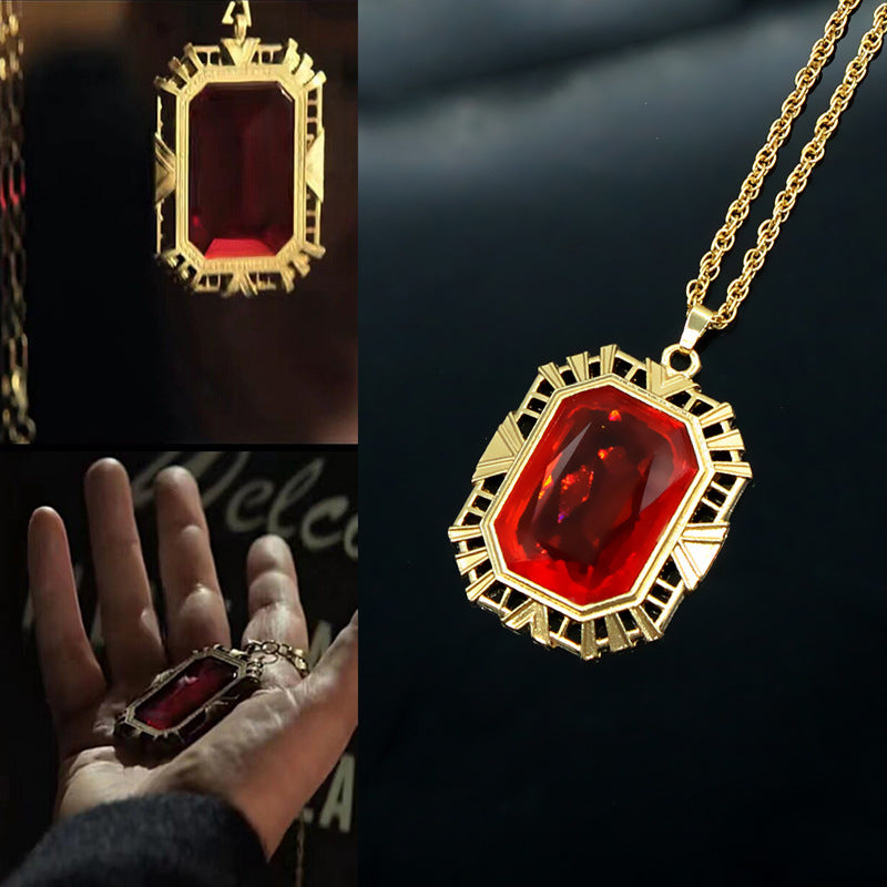 New Fashion Ruby Necklace Pendant