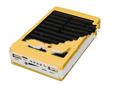 Mobile Power Portable Solar Power Bank Charger DIY Box Materials LED