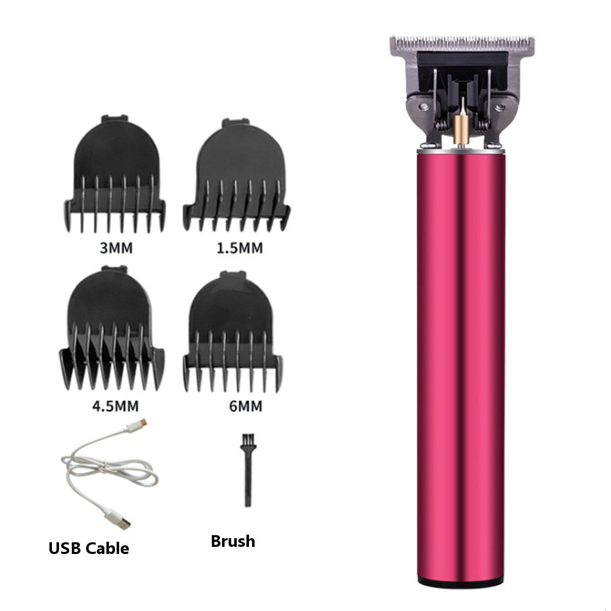 USB Rechargeable Hairdresser Hair Trimmer