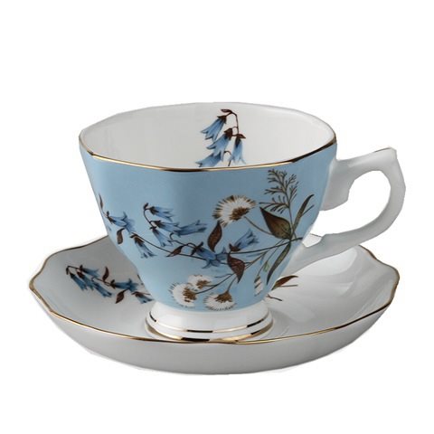 Bone China British Afternoon Tea Set Coffee Cups And Saucers