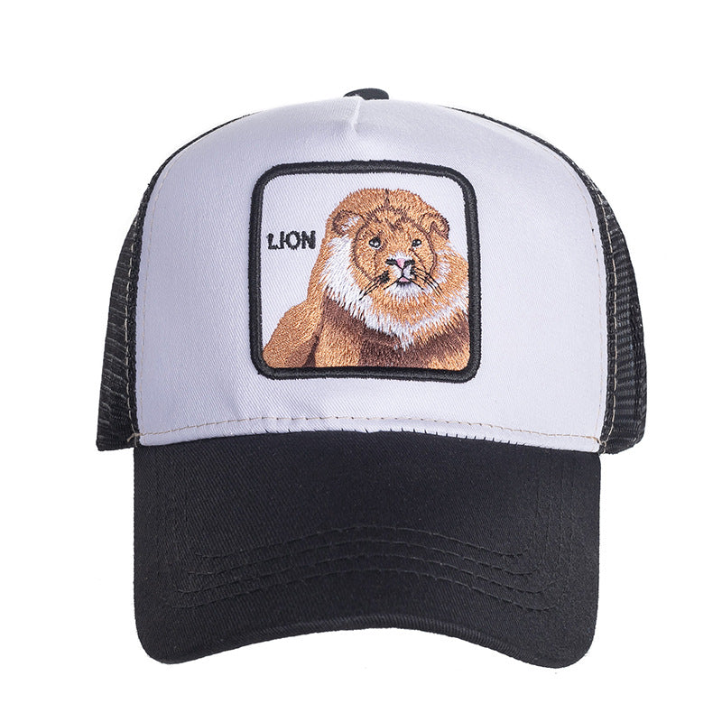 Animal Shape Embroidery Baseball Hat Fashion Personality Hip Hop