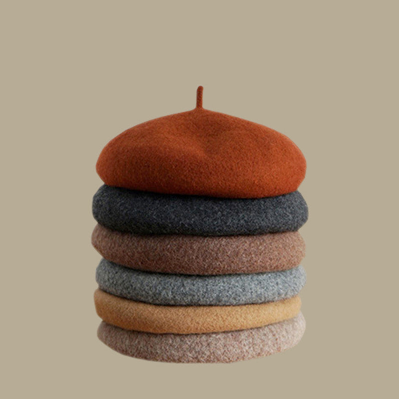 New Girl Painter Wool Beret Winter