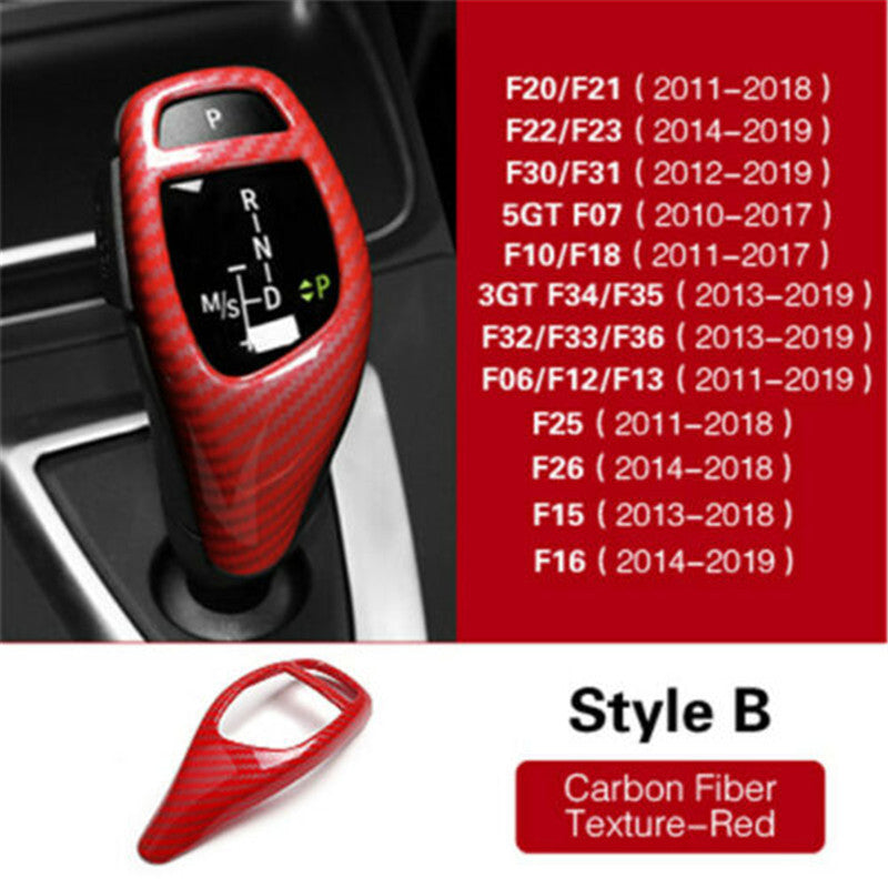 Carbon Fiber Gear Panel Handle Sticker