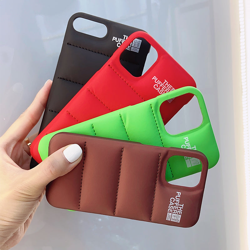 Green Drop Proof  Down Protective Phone Case