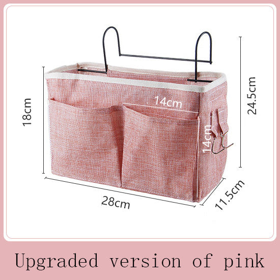 Bedroom Fabric, Bedside Storage Hanging Bag