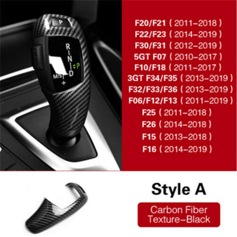 Carbon Fiber Gear Panel Handle Sticker