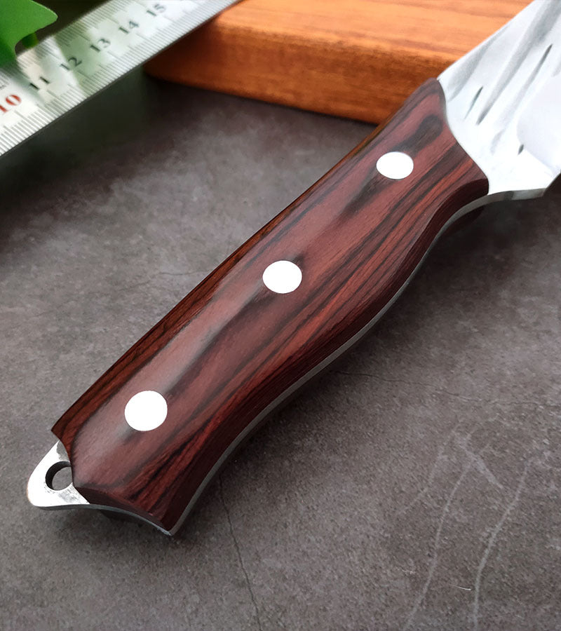 Manganese Steel Butcher's Kitchen Knife Kills Pigs