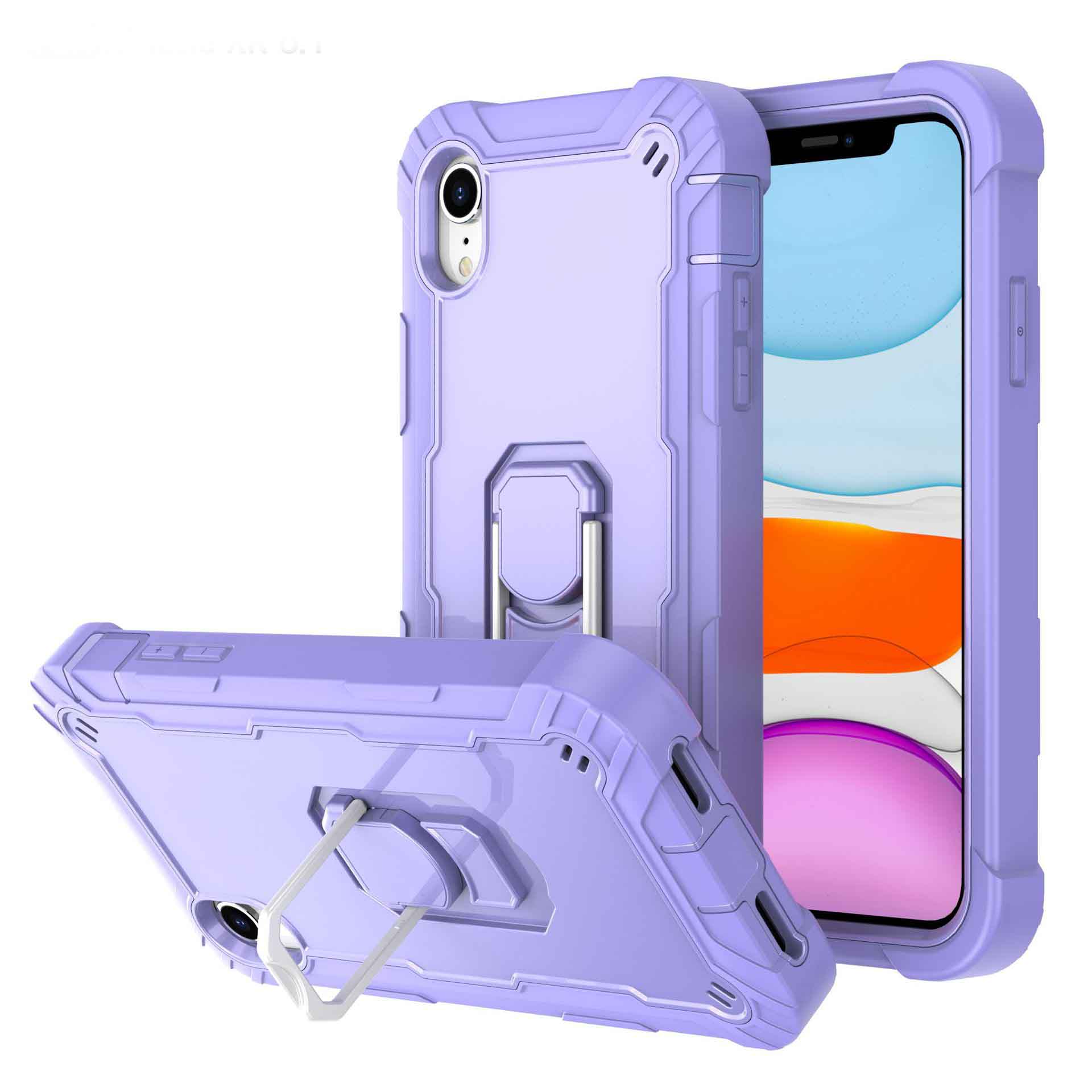 Fashion Simple Pure Color Silicone Phone Case