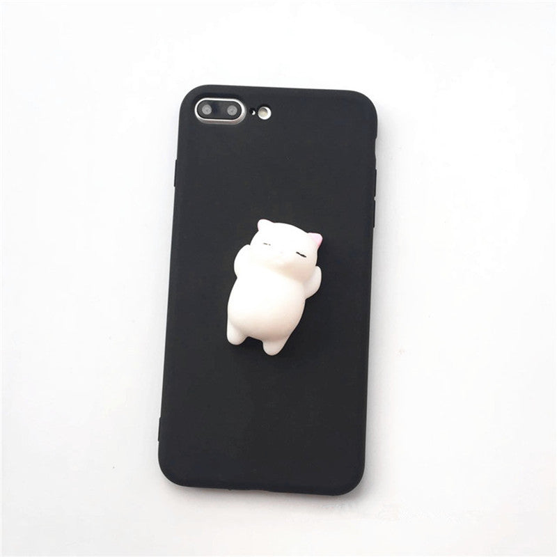 Creative Pinch Cat Soft Shell Couple