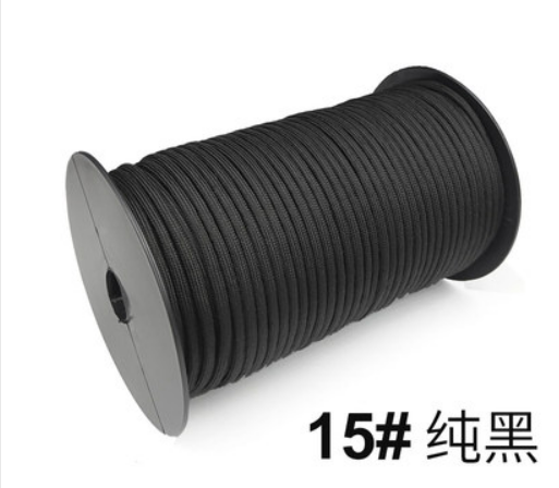 100 meters 4mm 7-core umbrella rope military fan outdoor survival bracelet bracelet diy production material umbrella rope braided line