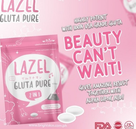 LAZEL Gluta Pure 2-In-1 Made In Thailand