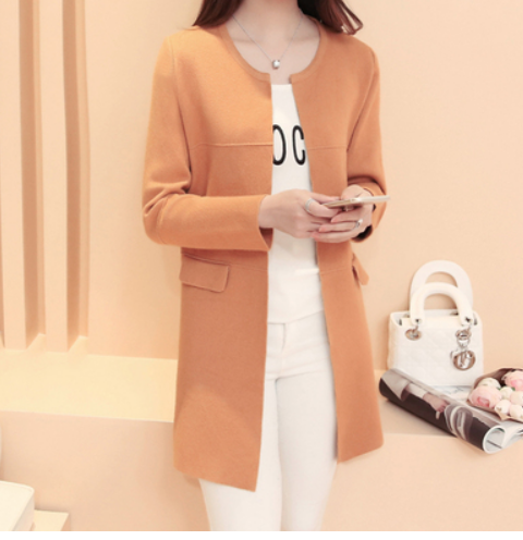 Sweater jacket women's spring and autumn