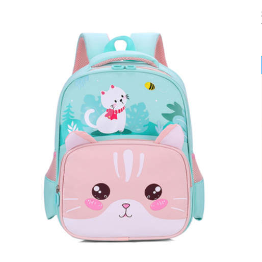 Schoolbag Girls Kindergarten Primary School Pre-Class 3-6 Years Old Boy Cute Cartoon Ultra-light Burst-Reducing Backpack